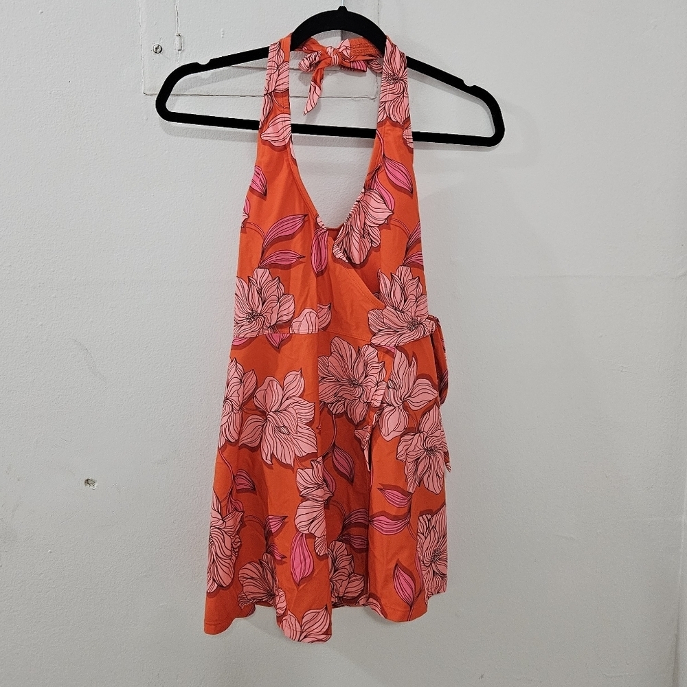 Draper James Halter Top Bathing Suit NWT